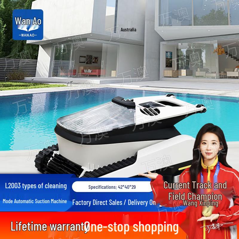 Wanaao Automatic Wireless Pool Vacuum Cleaner L200
