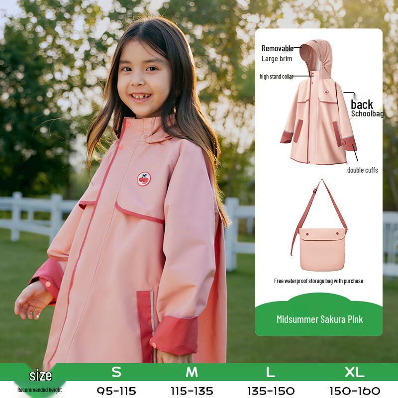 

Kocotree Children s Waterproof Raincoat XL