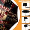 Custom Name Personalized Manchester United Print Umbrella, Auto Open Close, 8‑Rib Sturdy Frame, Commute Camping Hiking Use, Birthday Gift