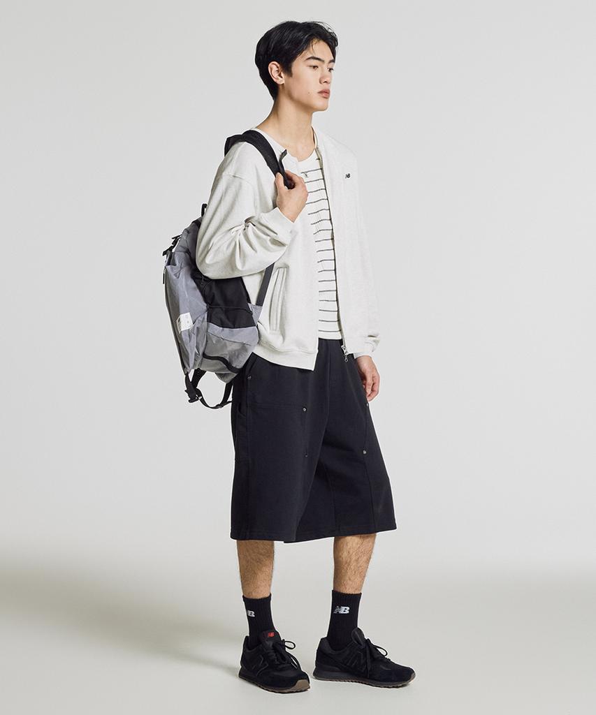 New Balance Nbgcgs1203 / Metallic Lightweight Backpack (Silver)
