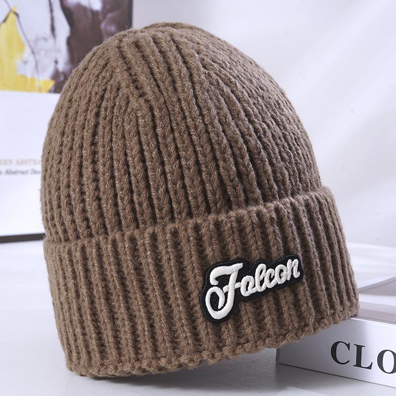 

Women s Winter Warm Knitted Hat Korean Style Trendy Versatile Big Head Windproof Ear Protection Wool Hat Men