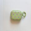 Japan and South Korea solid color matte polka dots are suitable for Apple AirPodsPro1 Bluetooth headset case 1st generation protective case pro1st 
