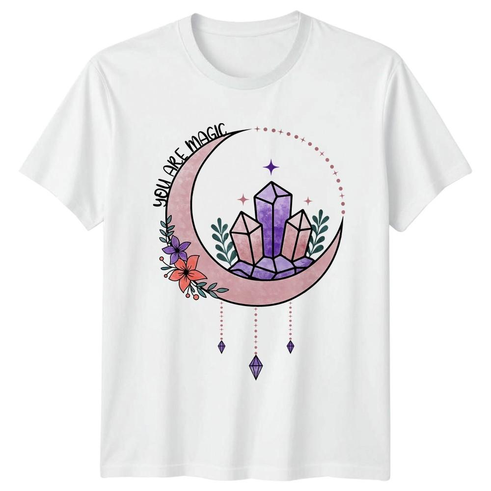 You Are Magic Unisexs TShirt Celestial Crystal Gift For Her S