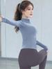 2025 Autumn Winter Stand Collar Slimming Yoga Jacket - Long Sleeve Professional Pilates Fitness Top