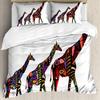 Animal Giraffe Duvet Cover 3D Digital Printing Three-Piece Bedding Set