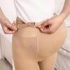 Women's Medium-Thick Maternity Support Pantyhose with Adjustable Buckle - 120D Velvet Base Layer