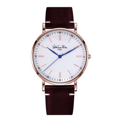 [VALENTINO RUDY] VALENTINO RUDY Men's Leather Watch VR1724A-WTBR