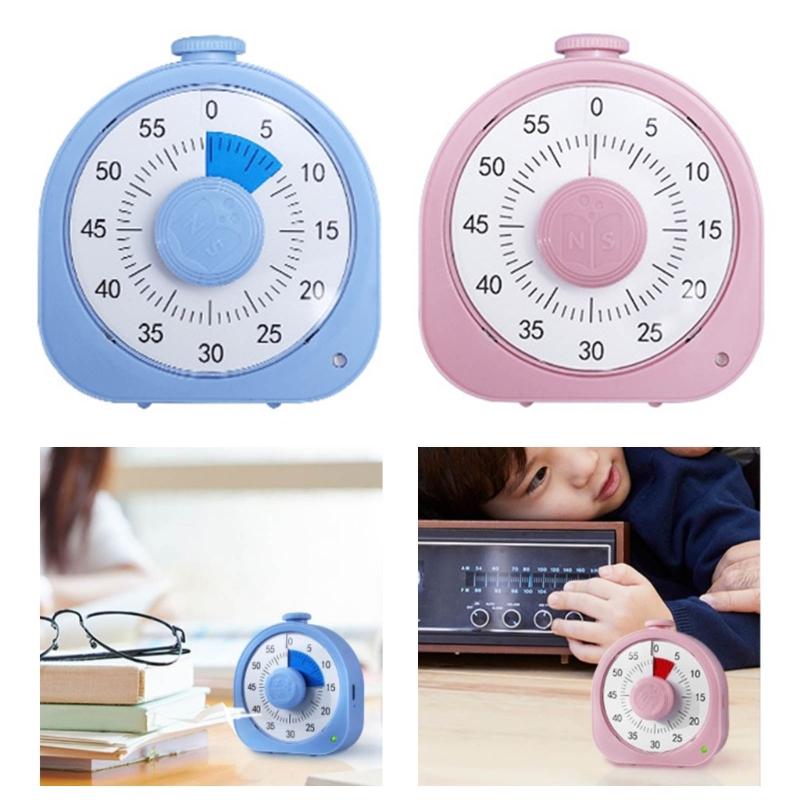 Visual Timers 60-minutes Super Countdowns Timers Suitable for Children Adult Durable Mechanical Time Management Tool
