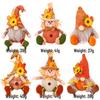 Thanksgiving Harvest Sunflower Scarecrow Plush Doll Decor