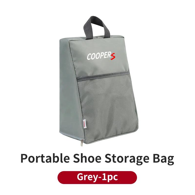 

Car Sticker 2025 Hot New Car Label Sneaker Organiser Portable Shoe Oxford Cloth Storage Bag Travel Accessories For MINI Cooper O