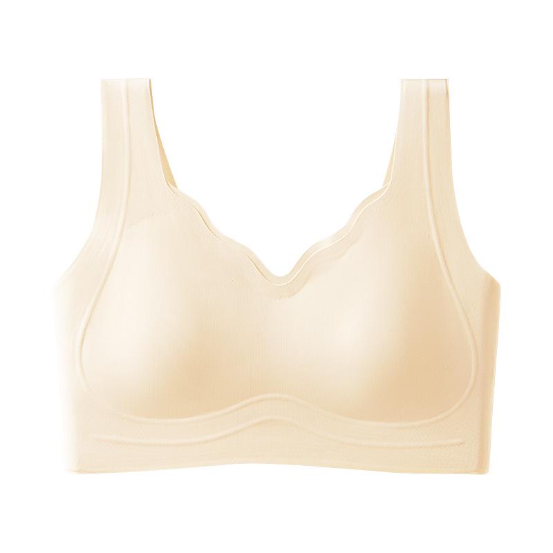 Lightweight Seamless Nude Feel Uplift Bra with Invisible Lifting Support