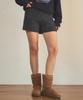 Aueonoseuteljia Mixed Yarn Hairy Knit Pants_3Color