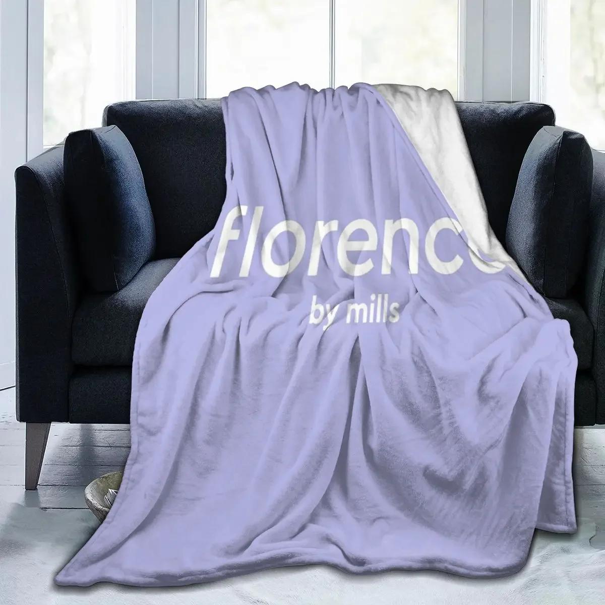 Florence By Mills Blanket, Facecloth Blanket Blanket Personalized ValentineS Day AntiPilling Customizable 75X95CM