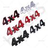 3D Metalen 4X4 Embleem Badge 4 X 4 Auto Achterklep Decal 4X4 Letter Logo Auto Achterklep Stickers Carrosserie Decoratieve Sticker Accessoires