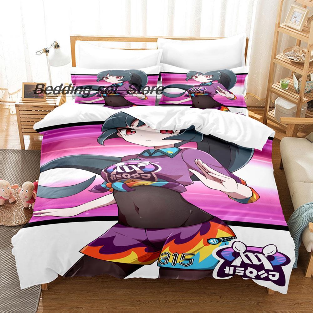 

Marnie Bedding Set Single Twin Full Queen King Size Bed Set Aldult Kid Bedroom Duvetcover Sets 3D Print Anime Bed Sheet Set EU Single(135*200cm)3pcs