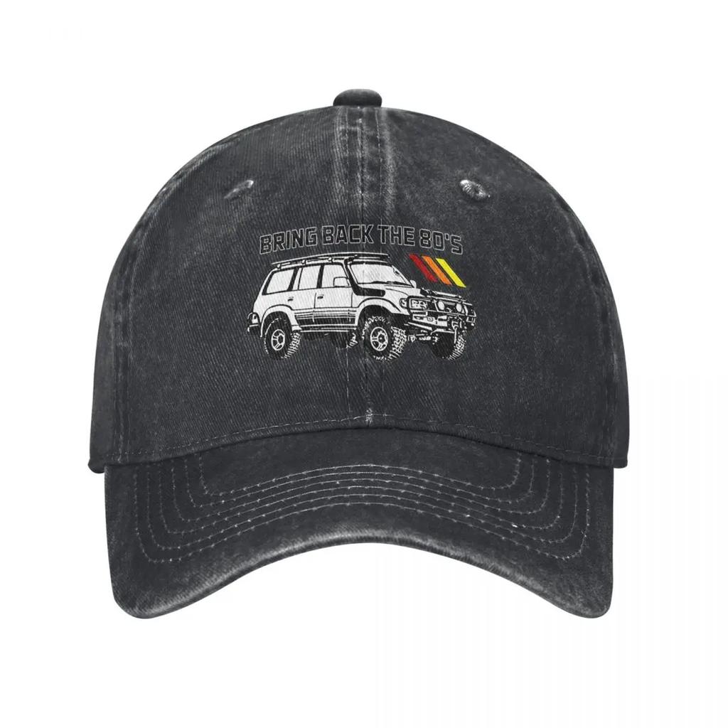 2026 Gorra de Béisbol Vintage Land Cruiser para Hombre y Mujer Algodón Desgastado Para Traer de Vuelta los 80 Sombreros de Verano para Exteriores Gorra