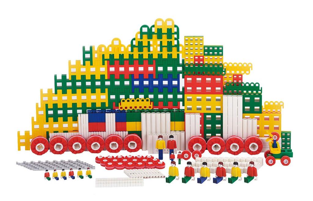 Půjčka knihy LiVELOCK Wonder Set 614 dílů