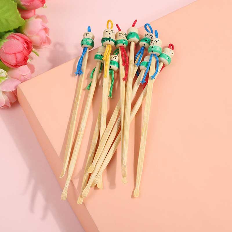 Bamboo Character Wooden Ear Cleaner Earpick Ear Cleaner DD-11883