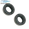 2 Stück Simmerring für Yamaha 93101-10M14 Außenbordteile 2-Takt 4PS 5PS für Parsun F4-03000027 passend für Hidea Powertec 10.8x21x7mm
