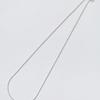 Another Layer Thin Rope Necklace (Silver925)(2color)