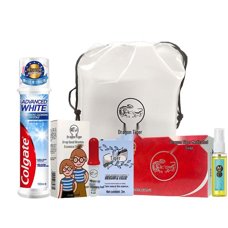 

Colgate Whitening Toothpaste & Summer Essential Set