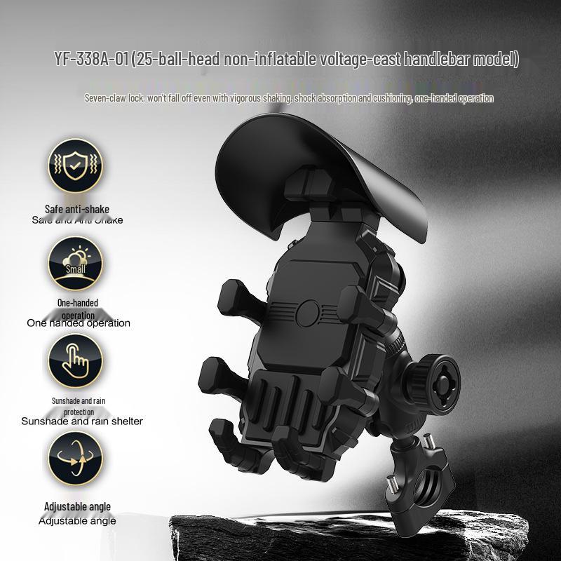 Wireless Fast-Charging Motorcycle & Scooter Phone Holder