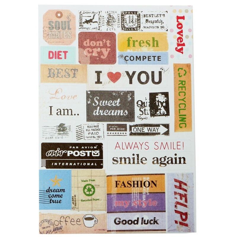 6Pcs Retro DIY Calendar Paper Stickers for Scrapbooking Diary Planner Sticky FO 6Pcs Retro DIY Calendar Paper Stickers for Scrapbooking Diary Planner Sticky FO