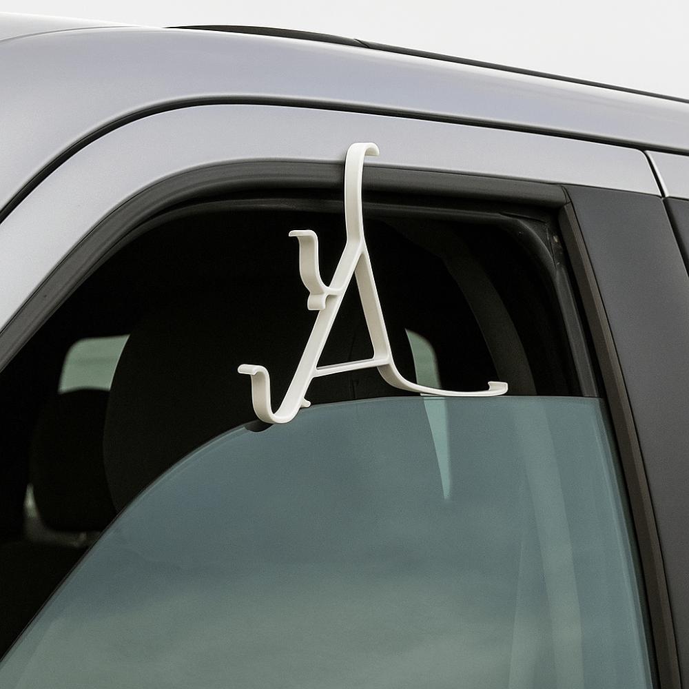 Compact Vehicle Fishing Rod Storage Rack Easy To Install Fishing Rod Holder Car Hanger Hook  SUV