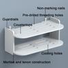 Strong Load-Bearing 2 Layer Wall Shelf 2/3 Layers Router Placement Rack  for Home
