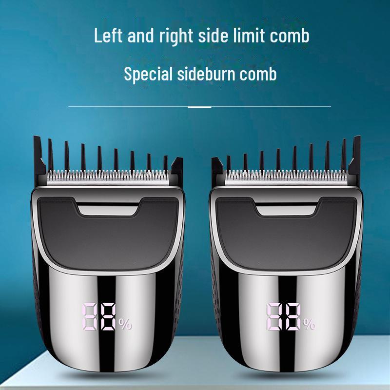 Rechargeable Electric Hair Clipper with Zero Blade for Men