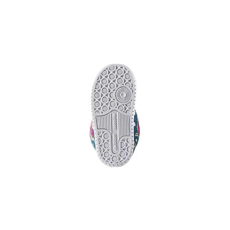 Adidas Originals Slip-On Boot Comfortable Warm High-Top Walking Shoes Baby Shoes Blue Pink S76124