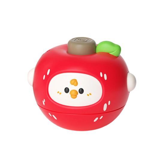 Cartoon Fruit Spinning Top Toy Multi-player Interactive Banana Orange Durian Pear Press Gyroscope Battle Toy Toddlers Educational Spinner Toy