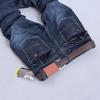 Jeans da uomo casual business quattro stagioni a tinta unita gamba dritta pantaloni casual da uomo