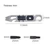 Multi-Tool Screwdriver, Crowbar, Bottle Opener, Outdoor Survival, Self-Defense, Ratchet Crowbar