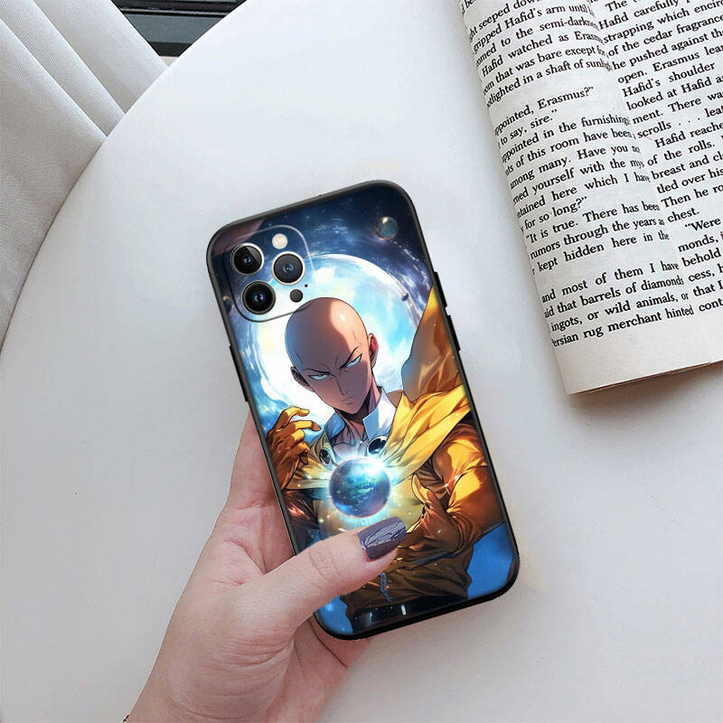 MH126 One Punch Man Phone Shell Case for iPhone 7 8 11 12 13 14 15 16 17 16E XS Pro Max XR X SE Air