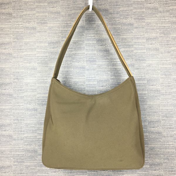 LAUREN Ralph Lauren Shoulder/Handbag Olive Logo(USED)
