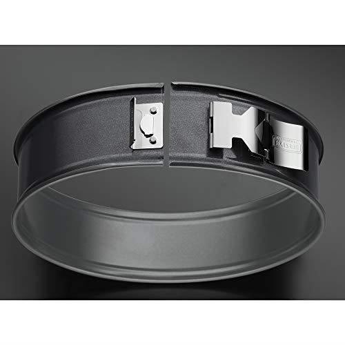 Moule à charnières en couronne - KAISER - 2300638010 - Acier Inoxydable - 30,3 x 30,3 x 11 cm - Transparent