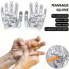 Hand Foot Massage Acupressure Socks Physiotherapy Massage Relieve Tired Feet Reflexology Socks Foot Point Socks English Version