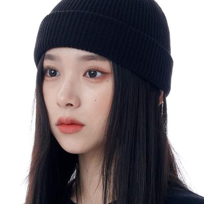 LUOESPAC Comfy Wool Beanie (Black)