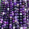 Bin Xin Jewelry: Red Striped Agate Round Beads for DIY Jewelry Accessories