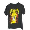 Stranger Things Eleven Graphic Y2K Black T T-Shirt Unisex M Demogorgon