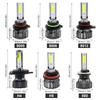 2PCS 100W H8/H9/H11/880/881/5202/ 9006/HB4/9005/HB3 Ice Blue Light Car LED Fog Light Bulbs, Plug and Play Auto Replacement LED Bulbs