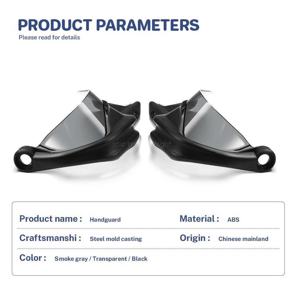 For Honda NX400 NX500 2024 Nx 400 500 Handlebar Handguard Windshield Guards NX 500 NX 400 Upgraded Hand Guard Protector