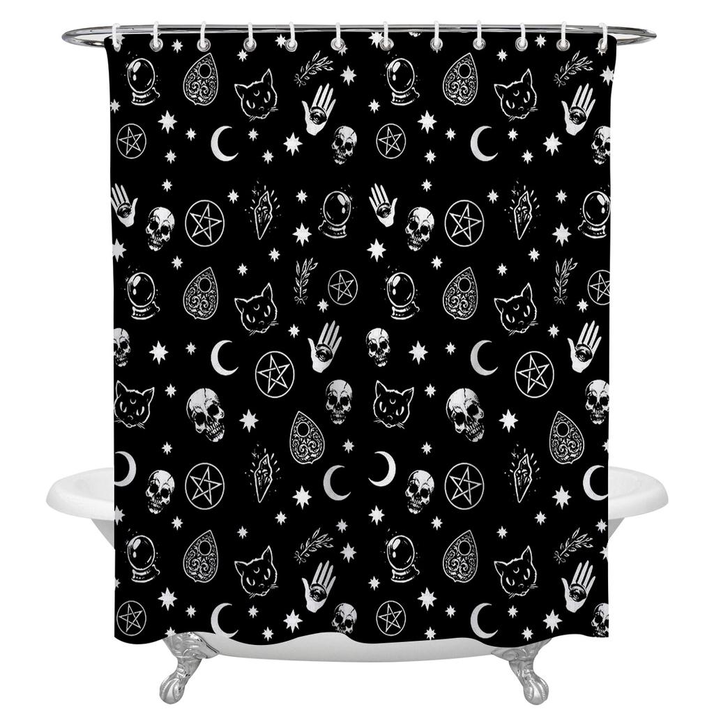 Happy Birthday Colorful Balloons Shower Curtains Waterproof Bath Curtains Home Decor Modern Luxury Bathroom Curtain