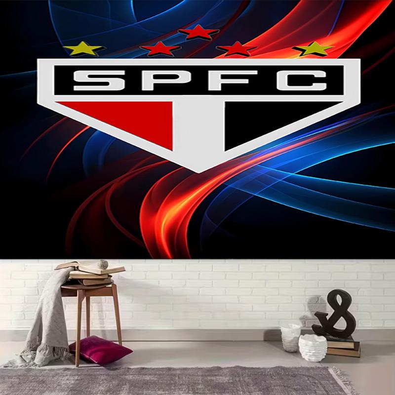 1pc São Paulo FC Logo Tapestry, Living Room, Bedroom, Office, Party Decor, Ideal Festive Gift