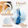 Wpc. Vinyl Umbrella Wavy Off Long Rain Parent Bone 60cm Large Commuting School Travel Stylish Cute Womens Ladies Eye-catching Korean Storage Pouch