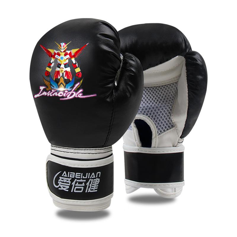 Aibeijian Boxing Gloves For Children's Sanda Fighting Thai Boxing Boys And Teenagers Fighting Half Finger Sandbag Children's Fist Set