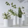 TAMAKI Flower Vase, White, 20 x 15.5 cm, AYA (Aya) T-910436