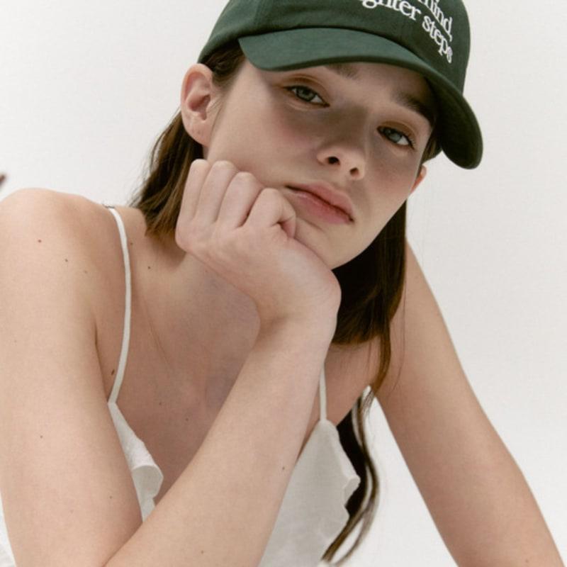 

BRIGHTEN Signature Vintage Green Ball Cap Free