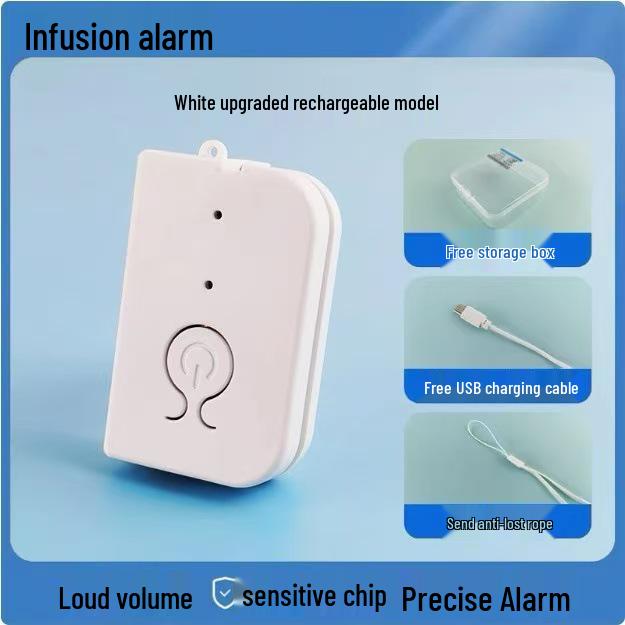 Rechargeable Infusion Buddy: IV Drip and Medication Level Bedside Alarm